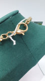 Collana lunga di byba bijoux color oro