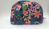 Pouch L blu flowers di camomilla Milano cod. 03859