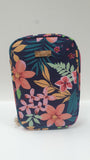 Portagioie zip S blu flowers di camomilla Milano cod. 03903