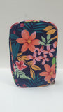 Portagioie zip S blu flowers di camomilla Milano cod. 03903