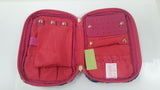 Portagioie zip S blu flowers di camomilla Milano cod. 03903