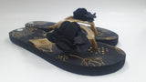 Flip flop camelia di camomilla Milano lilla/ nero S/M/L