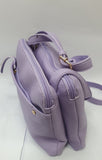 borsa a tracolla di beverly hills polo club bh-3738 blu/ lilla/ ocra