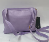 borsa a tracolla di beverly hills polo club bh-3738 blu/ lilla/ ocra