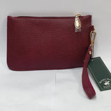 pochette donna beverly hills polo club bh-3526 bordò / nero/ verde / cuoio