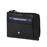 Portafoglio Portatessere uomo Aeronautica Militare AM256 New Plate in Vera Pelle MORO/NERO/BLU