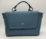 borsa donna beverly hills polo club bh-4201 azzurro