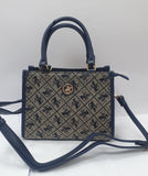 borsa donna di beverly hills polo club bh-3920 blu/nero