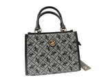 borsa donna di beverly hills polo club bh-3920 blu/nero