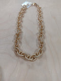 collana byba bijoux catena intagliata color oro