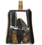 set beauty bag S di camomilla milano oro art cod. 61114