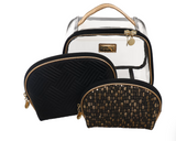 set beauty bag S di camomilla milano oro art cod. 61114