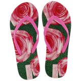Flip flop fuxia big flowers di camomilla milano S 36-37/ M 38-39/ L 40-41