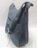 borsa donna bevery hills poolo club bh-3122 azzurro/ cuoio
