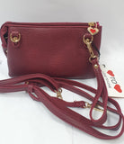 POCHETTE DONNA LOVE TO LOVE LO-365 BURGUNDY / BROWN