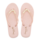Flip flop rosa/ nero pearls di camomilla Milano