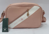 Tracolla donna di beverly hills polo club bh-2926 bianco/ nero/ cipria/ ocra/ marrone/bianca e celeste