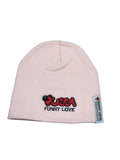 Cappello bimba invernale PUCCA panna/rosa/polvere