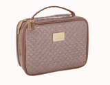 Beauty case donna di camomilla milano Matelasse L rosa/ grigio cod. 61028