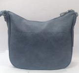borsa donna bevery hills poolo club bh-3122 azzurro/ cuoio
