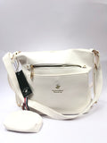 borsa / zaino beverly hills polo club bh-4131 bianco/ cuoio