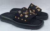 sliders music nero da donna di camomilla milano 36/37/38/39/40/41