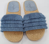 sliders frangia camomilla milano rosa/ azzurro