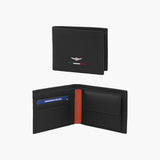 Portafoglio uomo in pelle di Aeronautica Militare AM 151 BLU/NERO