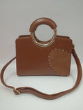 Borsa donna Love To Love LO-341 beige /cuoio / moro
