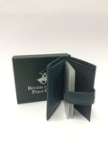 Portacarte uomo di beverly hills polo club bh-1746 nero/ blu/ marrone
