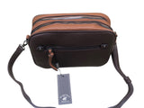 Borsa donna di Beverly Hills Polo Club BH-3933 CUOIO/MARRONE