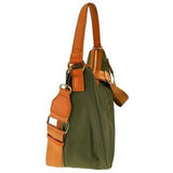 Borsa donna di Beverly Hills Polo Club BH-4061 BEIGE/VERDE