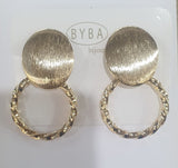 orecchini donna cerchi di byba bijoux