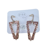 orecchini VV medium di byba bijoux