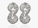 Orecchini catula di trik bijoux color argento