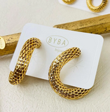 orecchini tess cerchi 712 di byba bijoux