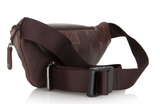 marsupio in pelle uomo di beverly hills polo club bh-388 brandy / marrone
