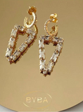 orecchini VV medium di byba bijoux