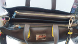 borsa a mano donna di camomilla milano cod.55873 marrone
