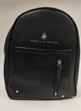 zaino donna di beverly hills polo club bh-3942 cuoio/ nero/ blu