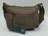 borsa donna di beverly hills polo club bh-3954p nero/ tortora
