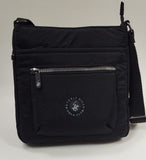 borsa tracolla donna beverly hills polo club bh-3953 nero/ tortora