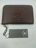 portafoglio donna di beverly hills polo club bh-3884 moro/ grigio