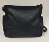 borsa donna effety in vera pelle 0050256.0/AS nero,cuoio,rosa