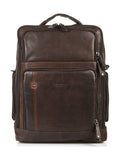 zaino uomo in pelle di beverly hills polo club bh-385 marrone/ brandy