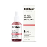 laCabine siero crema viso niacinamide/ peptides solution/ pro-retinol/ pha/ hyaluronic acid solution/ cica solution