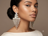 Orecchini di TRIK BIJOUX Swarovski argento