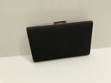 Borsa clutch cerimonia nera di Gemir con glitter