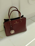 Borsa donna di Beverly Hills polo Club BH-4711 NERO/BORDEAUX