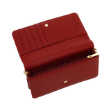 Borsa / portafoglio nice office  di camomilla Milano rosa/ taupe/ nero/ rosso